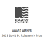 2013 David M. Rubenstein Prize - Award Winner