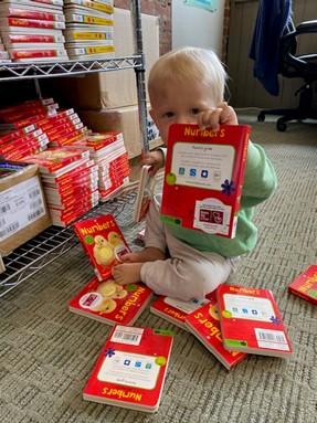 Baby with Book